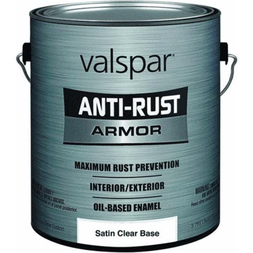 Valspar 044.0021883.007 Anti Rust Armor Enamel, Satin Clear Base