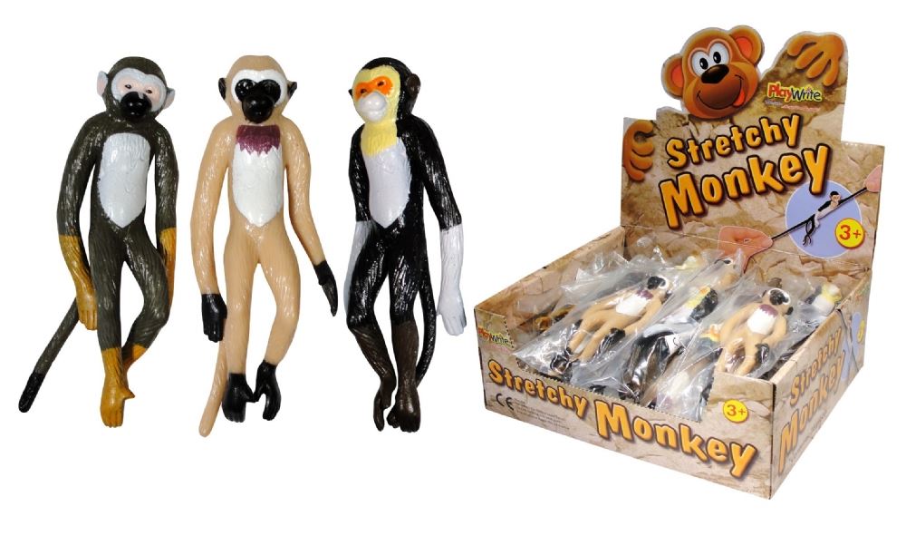 Children's Stretchy and Squishy Monkey Toy in Assorted Designs