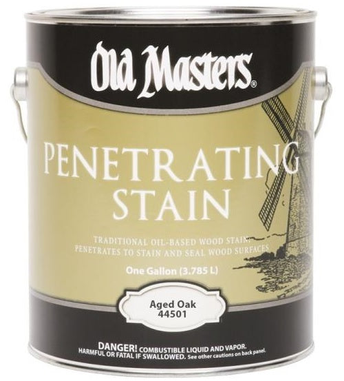 Old Masters 44501 Penetrating Stain, Gallon, Aged Oak