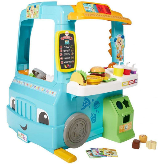 Fisher-Price Laugh & Learn Servin’ up Fun Food Truck Electronic Activity Center for Toddlers