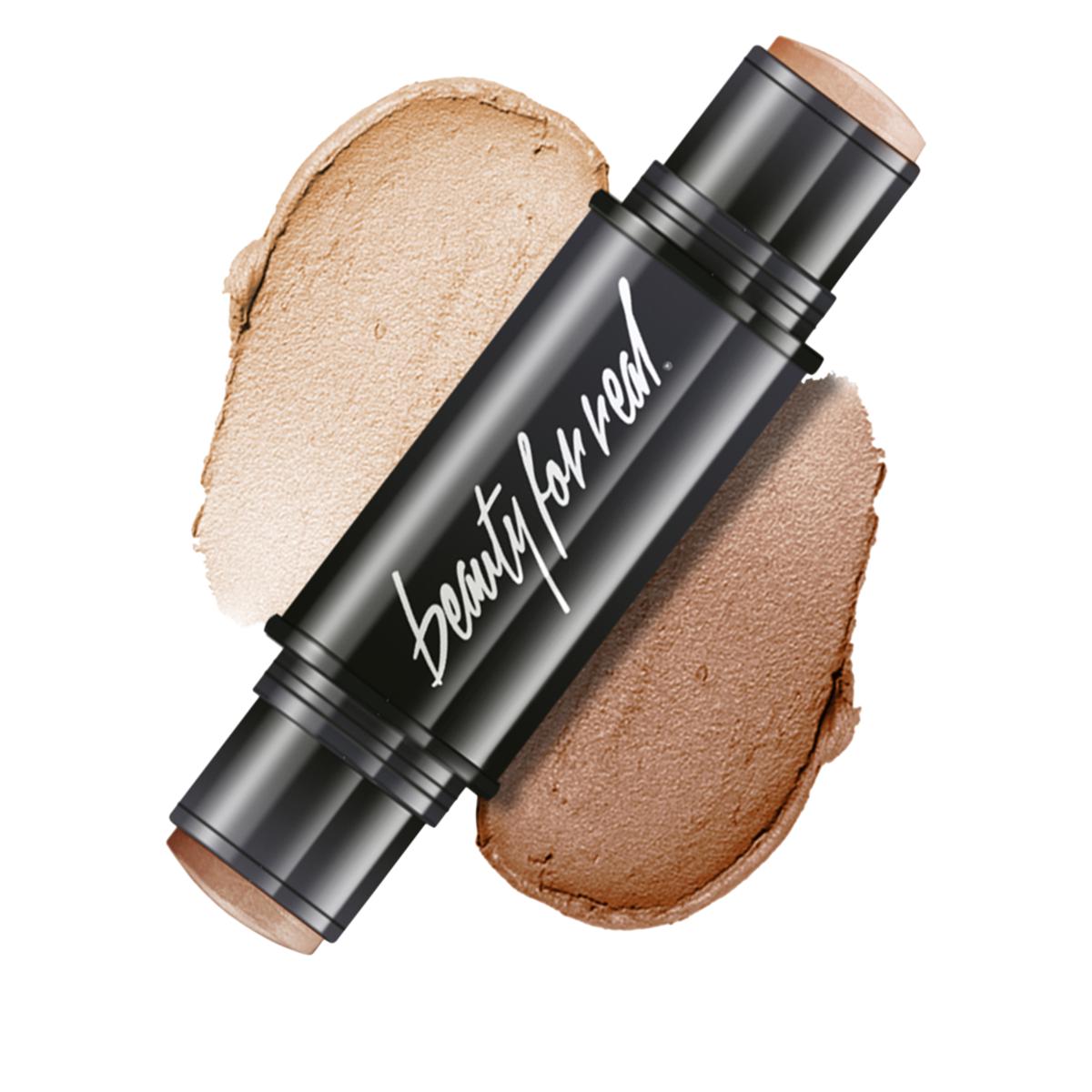 #DolphinLook Beauty For Real Bronze + Glo 2-in-1 Bronzer + Highlighter Stick