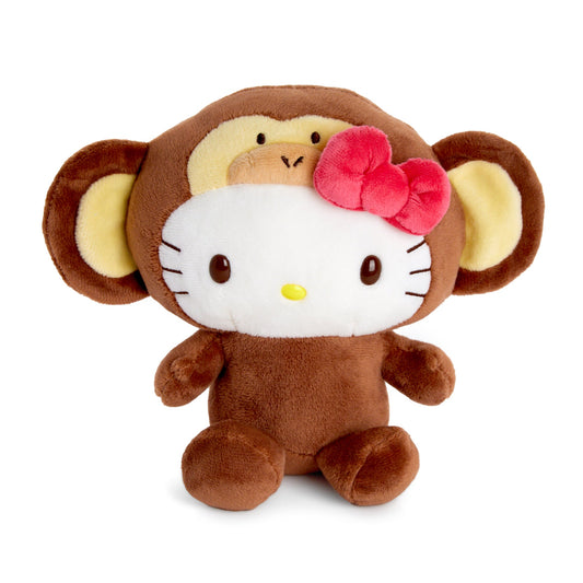 Hello Kitty Monkey 7" Plush (Tropical Animal Series)