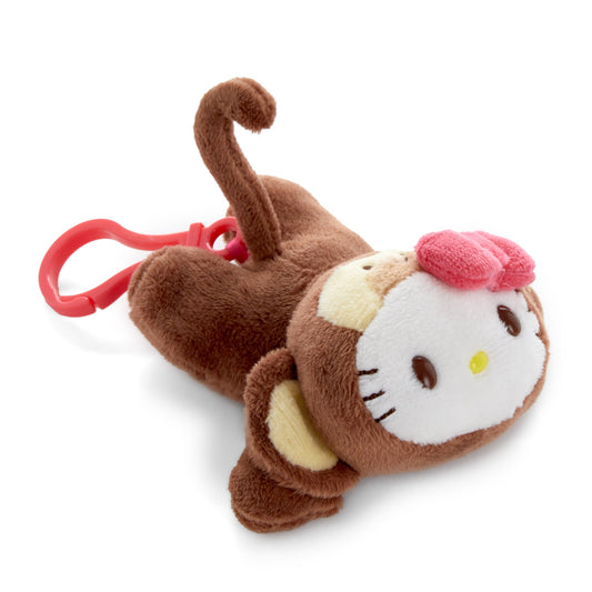Hello Kitty Monkey Mascot Clip (Tropical Animal Series)