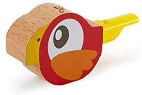 Hape Red Bird-Call Whistle