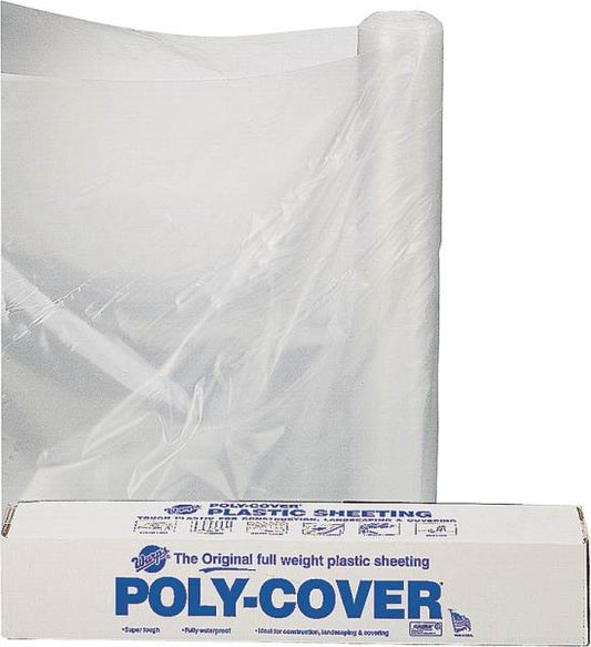 Lbm Poly 4X6-C Polyethylene Sheeting,  6&#039; x 100&#039;, Clear