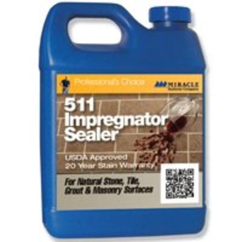 Miracle Sealants 511-PT-12/1 Penetrating Impregnator Sealer, 1 Pint, Clear