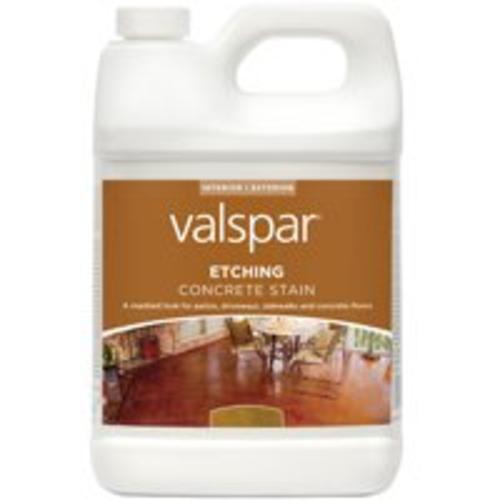 Valspar 82070 Etching Concrete Stain 1 Gallon, Tan