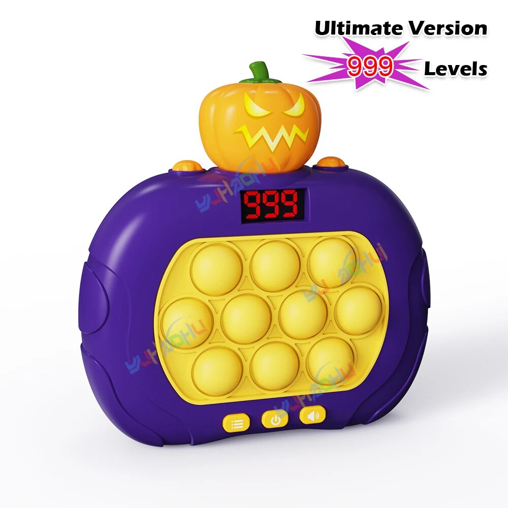 999 Levels Quick Push Game Console with LED Screen Display for Adult Child Toys Halloween Christmas Gifts Dropshipping ShopOnlyDeal