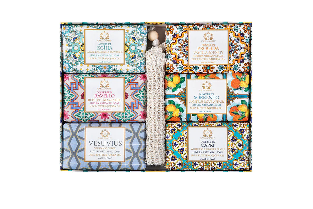 Italian Luxury Artisanal Soap | Gift Set | Casa Amalfi
