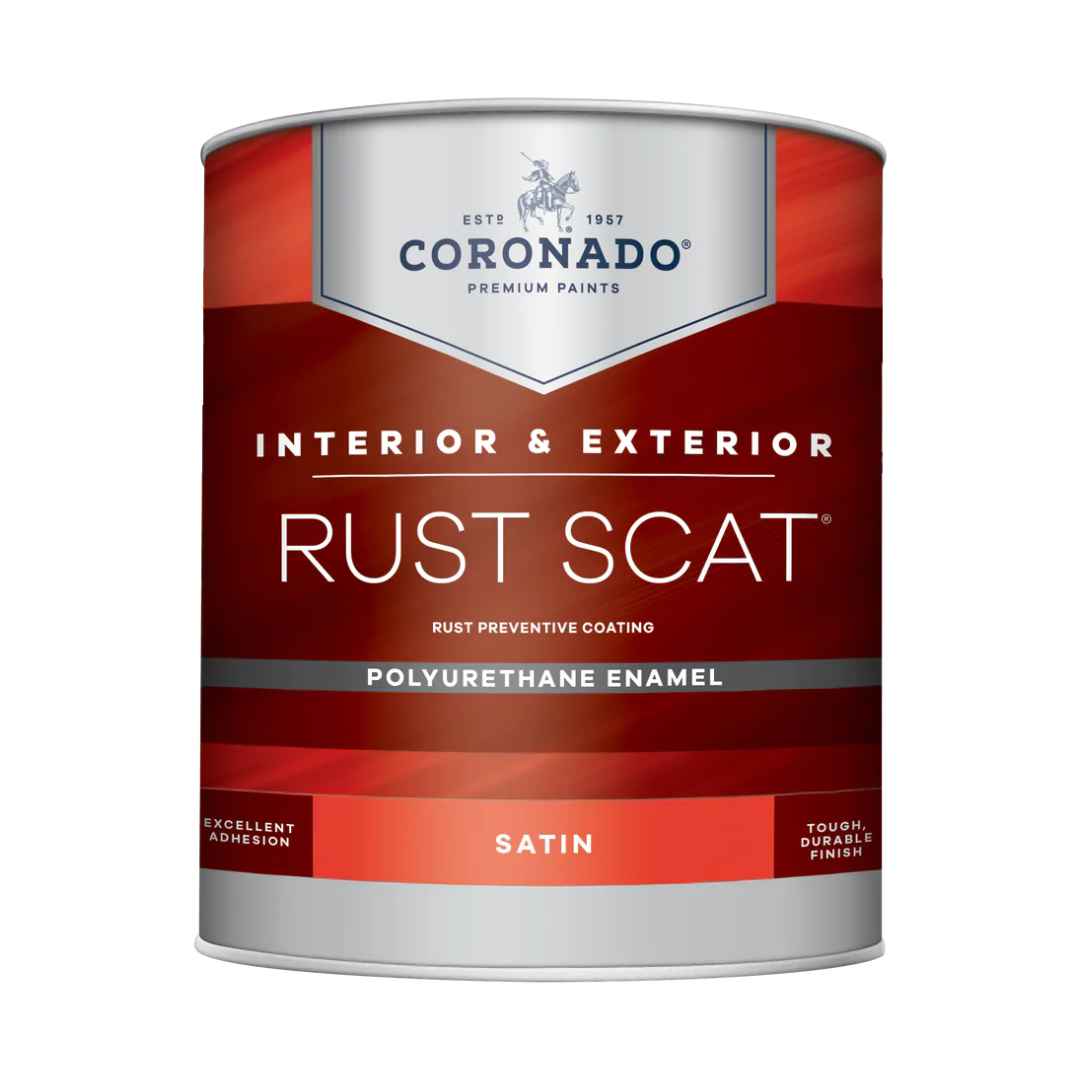 Coronado Rust Scat Polyurethane Enamel