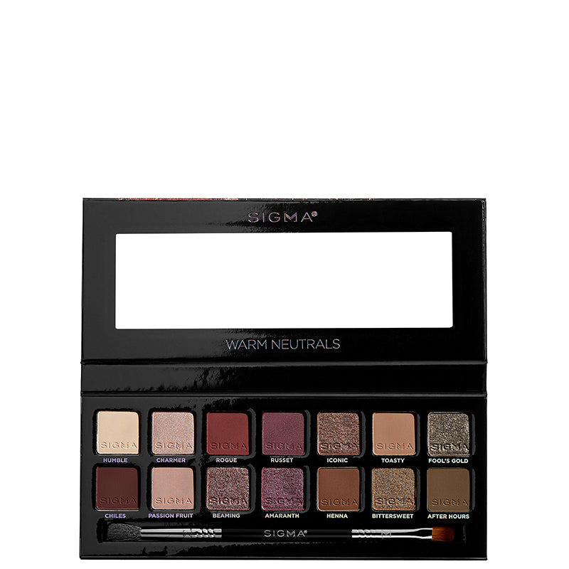 SIGMA BEAUTY | Warm Neutrals Eyeshadow Palette - Large
