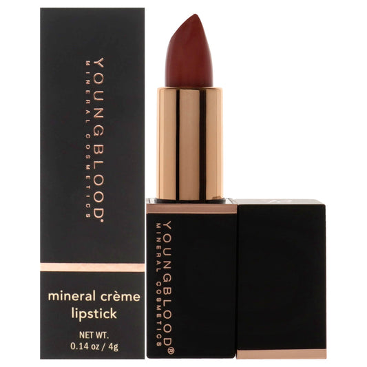 Mineral Creme Lipstick - Smolder by Youngblood for Women 0.14 oz Lipstick