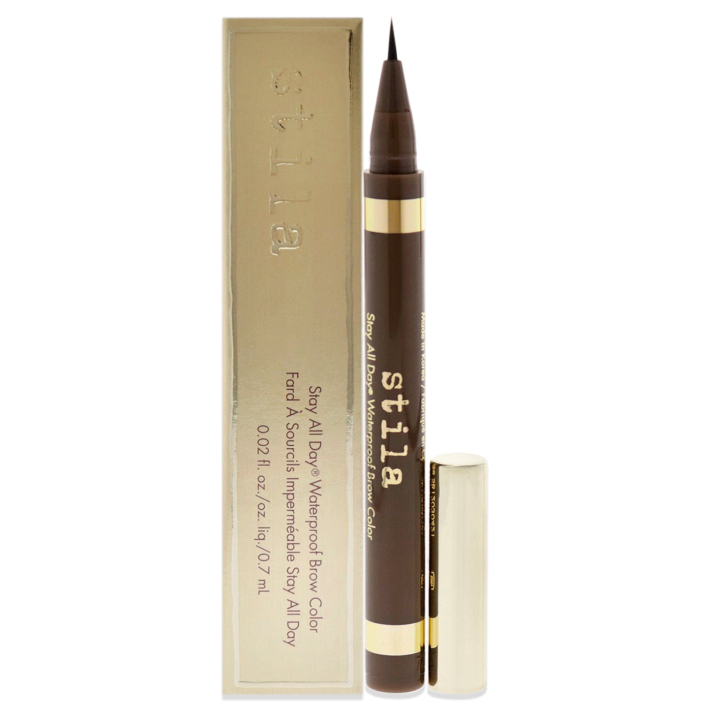 Stay All Day Waterproof Brow Color - Dark by Stila for Women 0.02 oz Eyebrow