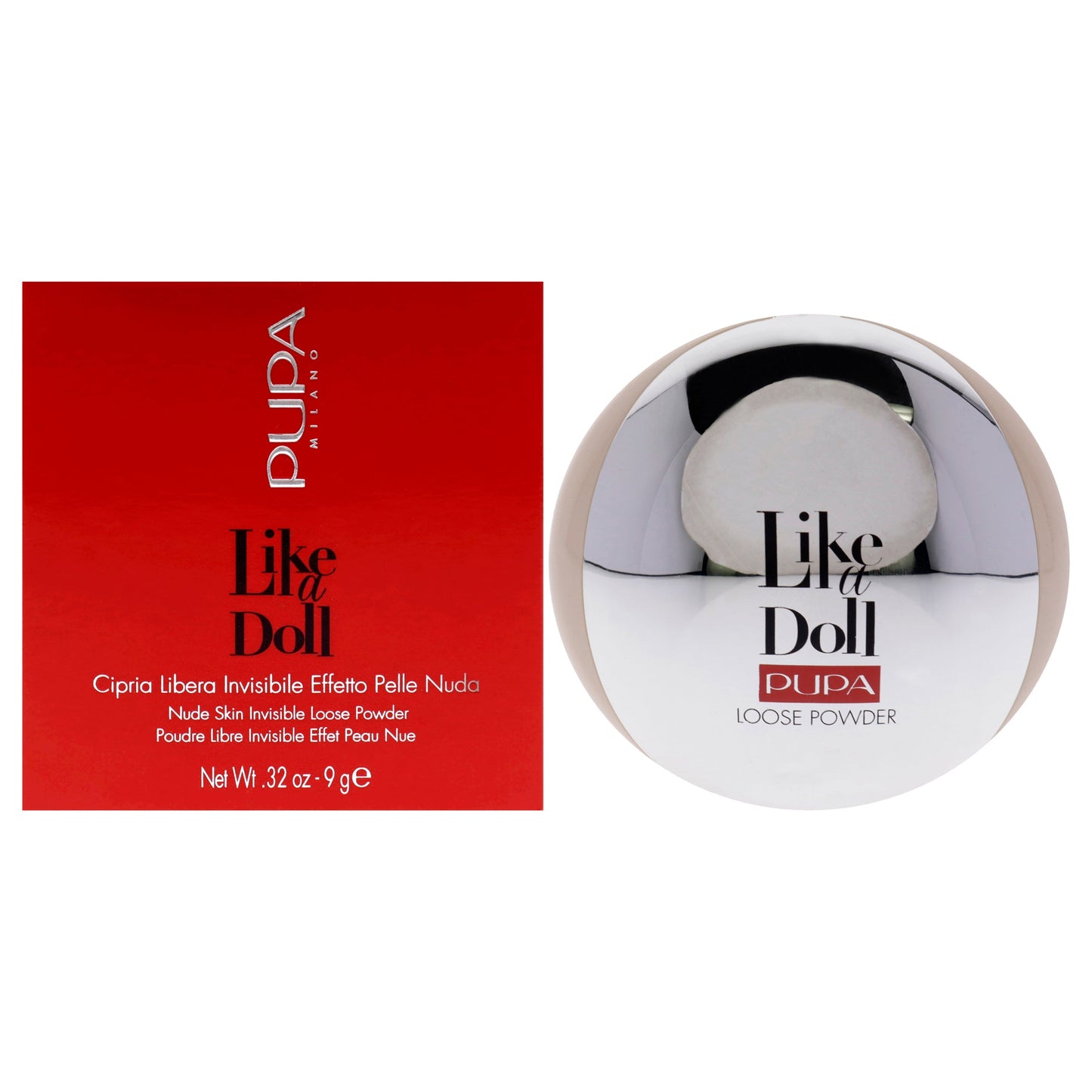Like a Doll Invisible Loose Powder - 004 Rosy Beige