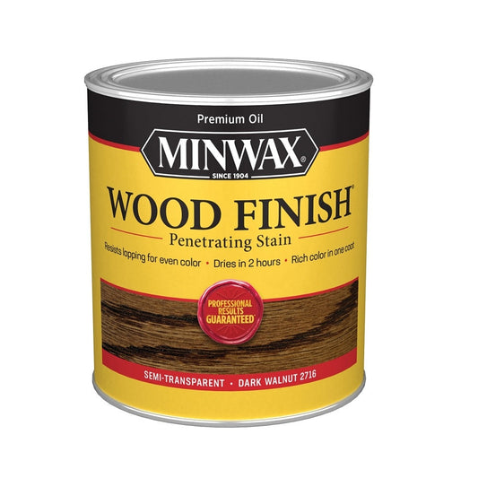 Minwax 70012444 Wood Finish Penetrating Wood Stain, 1 Quart