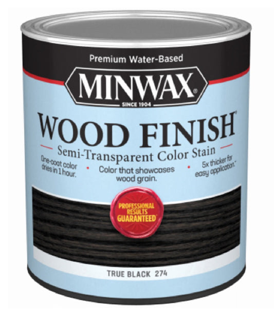 Minwax 108500000 Water-Based Wood Finish Semi-Transparent Interior Stain, 1 Quart