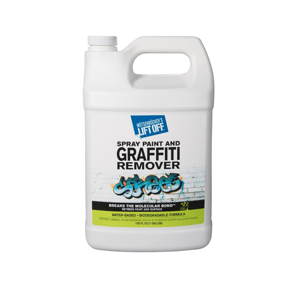 Motsenbocker's Lift Off 41201 Spray Paint and Graffiti Remover, 1 Gallon
