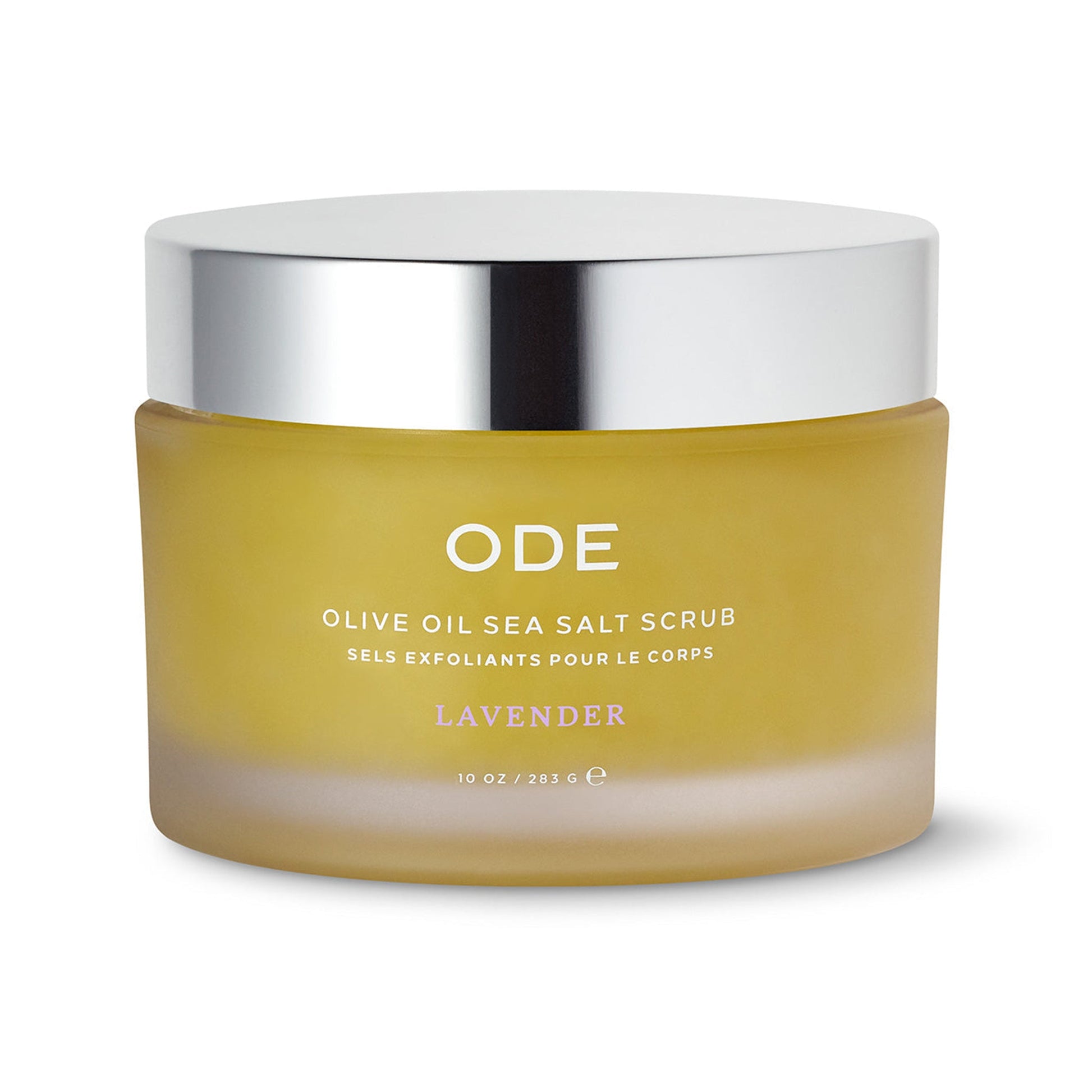 Olive Oil Sea Salt Scrub | Made in California Lavender