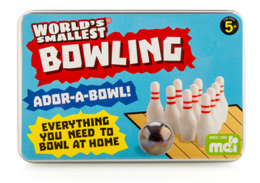 World's Smallest Bowling Set