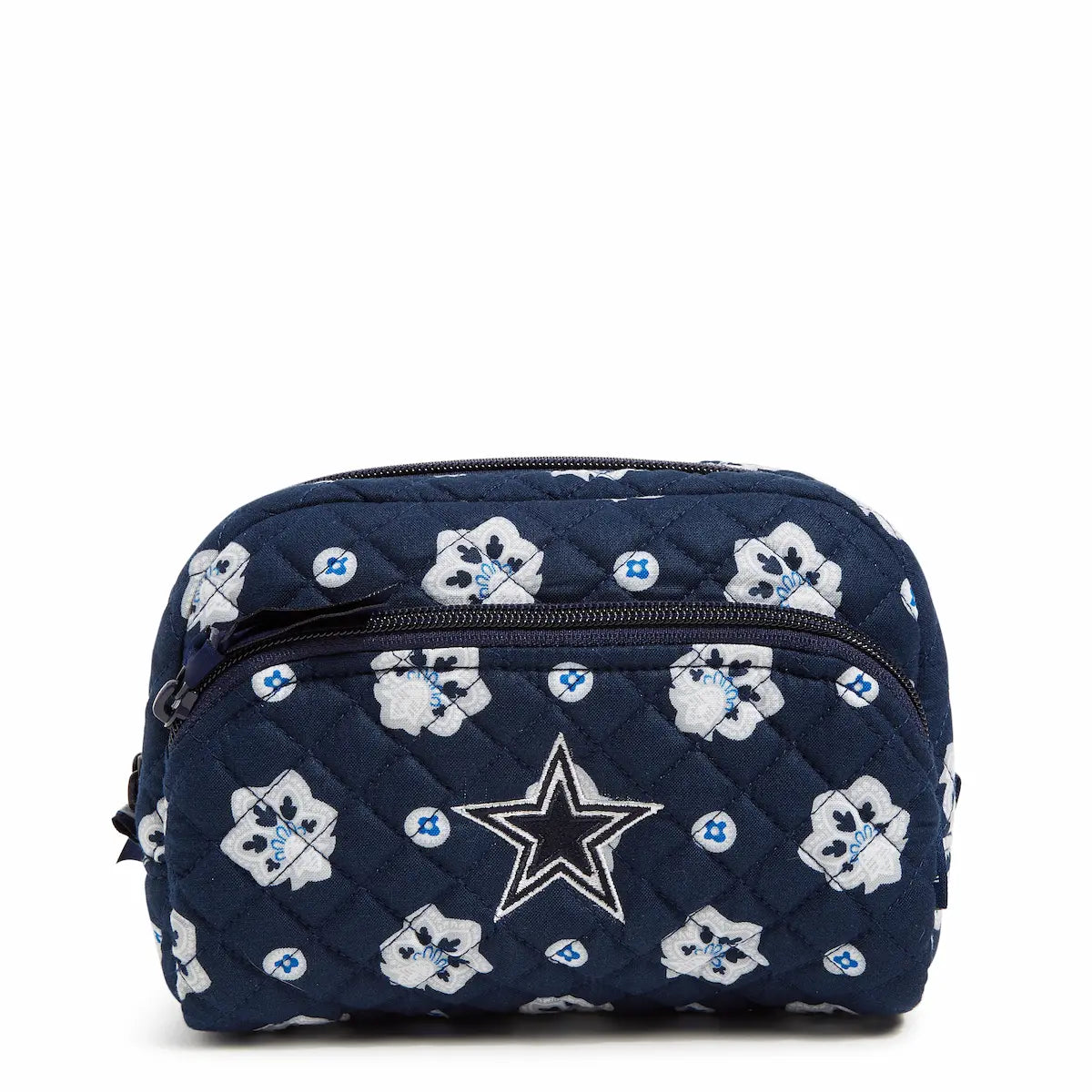 Vera Bradley NFL Medium Cosmetic Bag - DALLAS COWBOYS