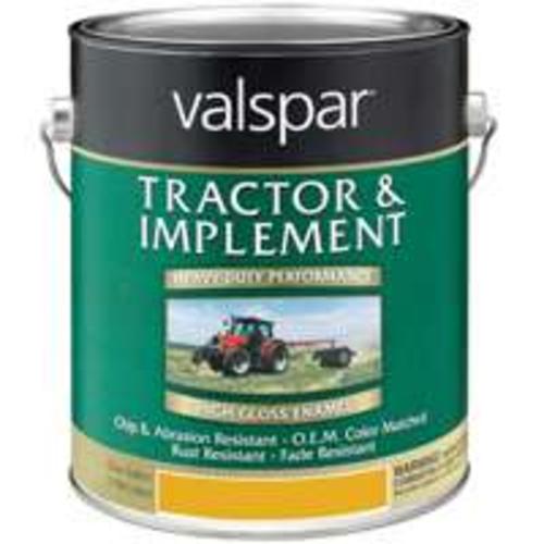 Valspar 018.4431-08.007 Tractor and Implement Paint, Yellow, 1 Gallon