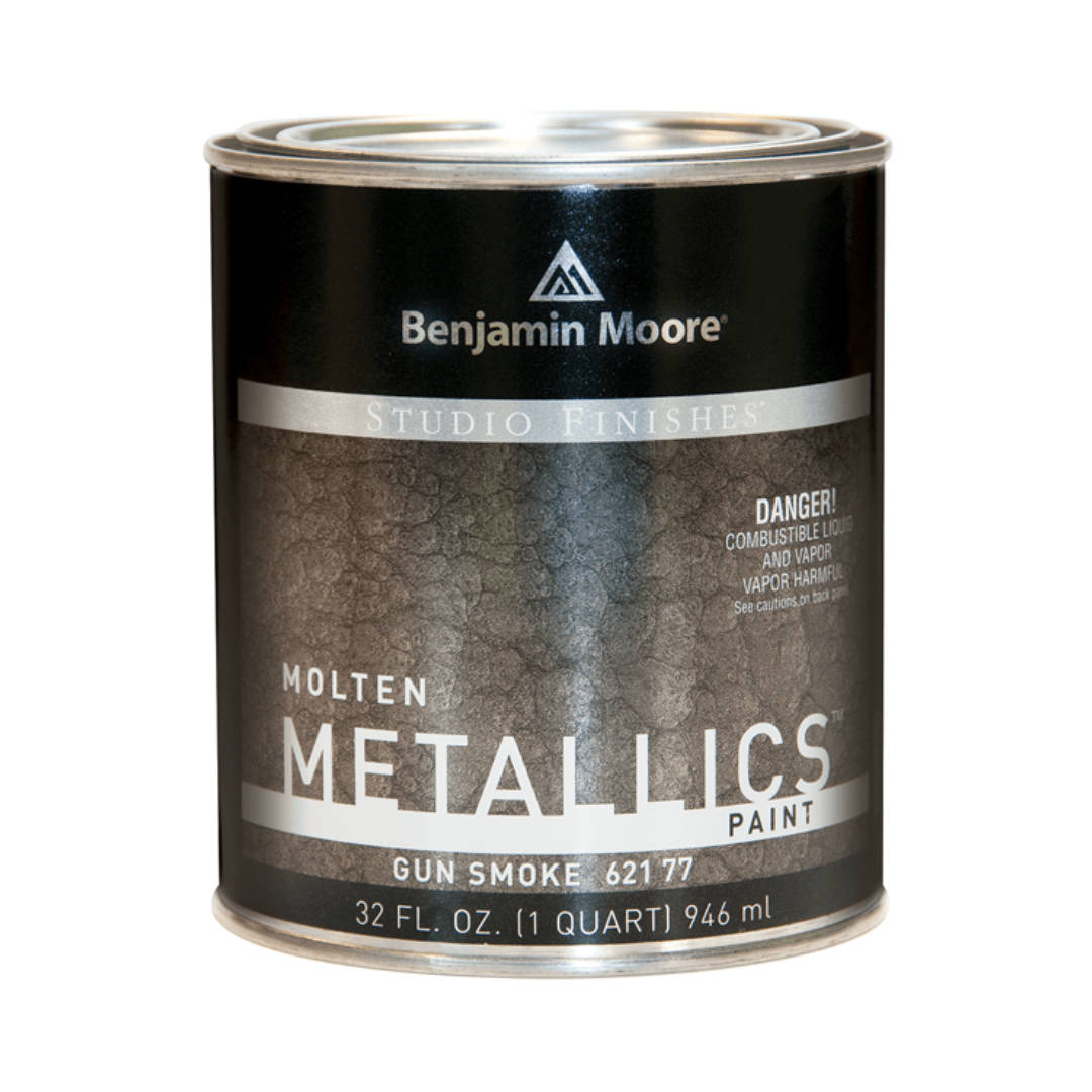 Benjamin Moore Molten Metallics Gun Smoke 621-77