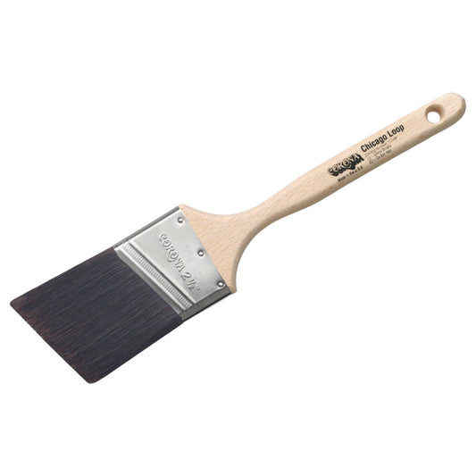 Corona Chicago Loop Angled Ox Hair Paint Brush 2.5"