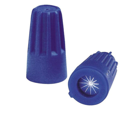 King Innovation 10222 Dryconn Low Volt Dry Wire Connector, 17/32", Blue