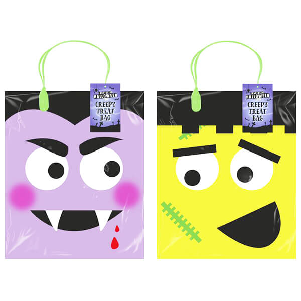 Halloween Creepy Trick or Treat Loot Bag in Assorted Designs