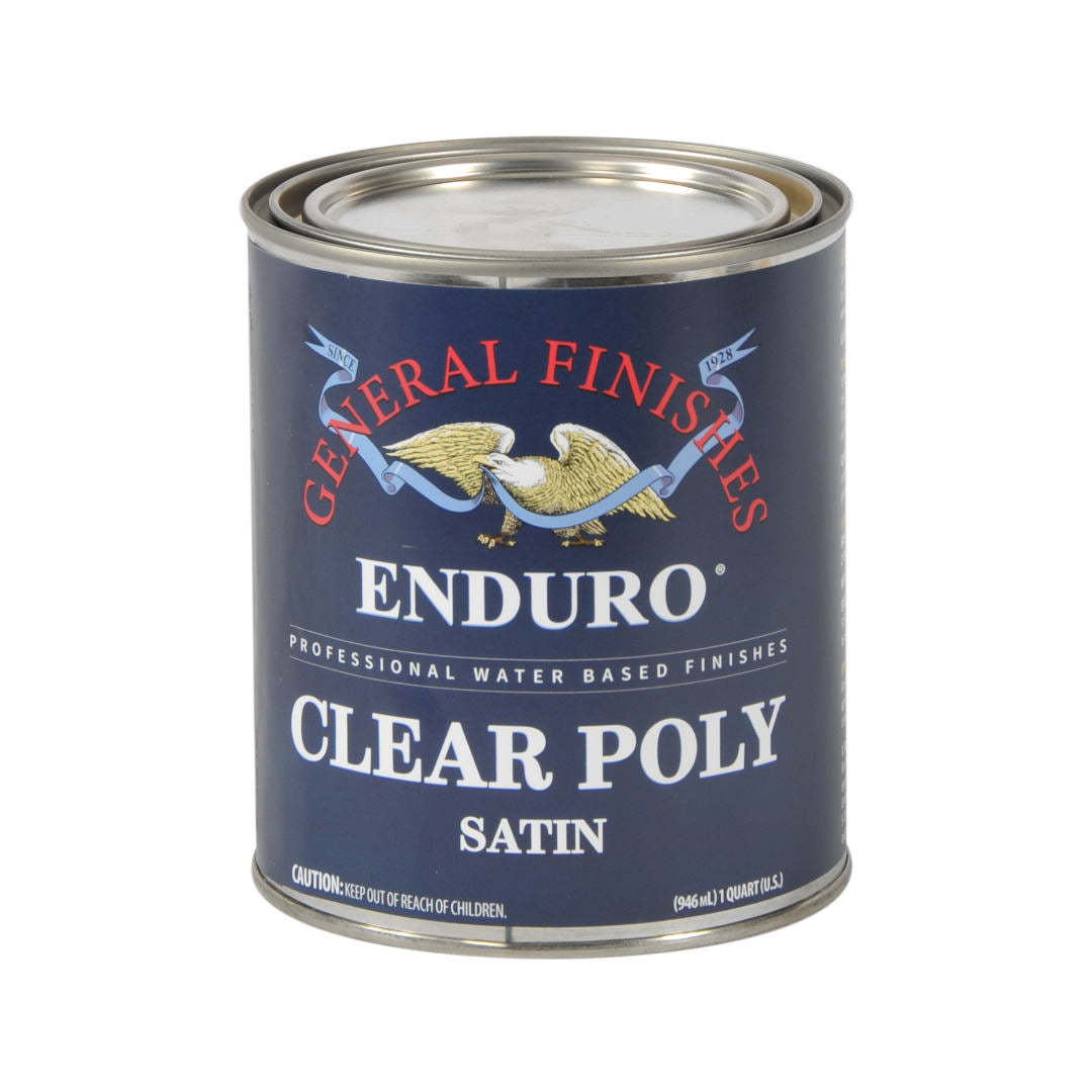 General Finishes Enduro 1K Clear & White Poly