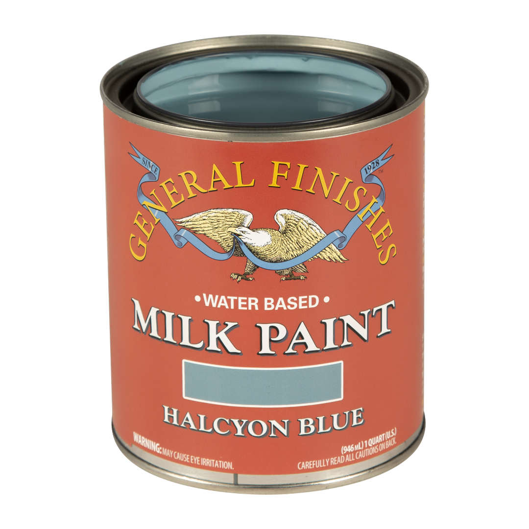 General Finishes Milk Paint Halcyon Blue Quart