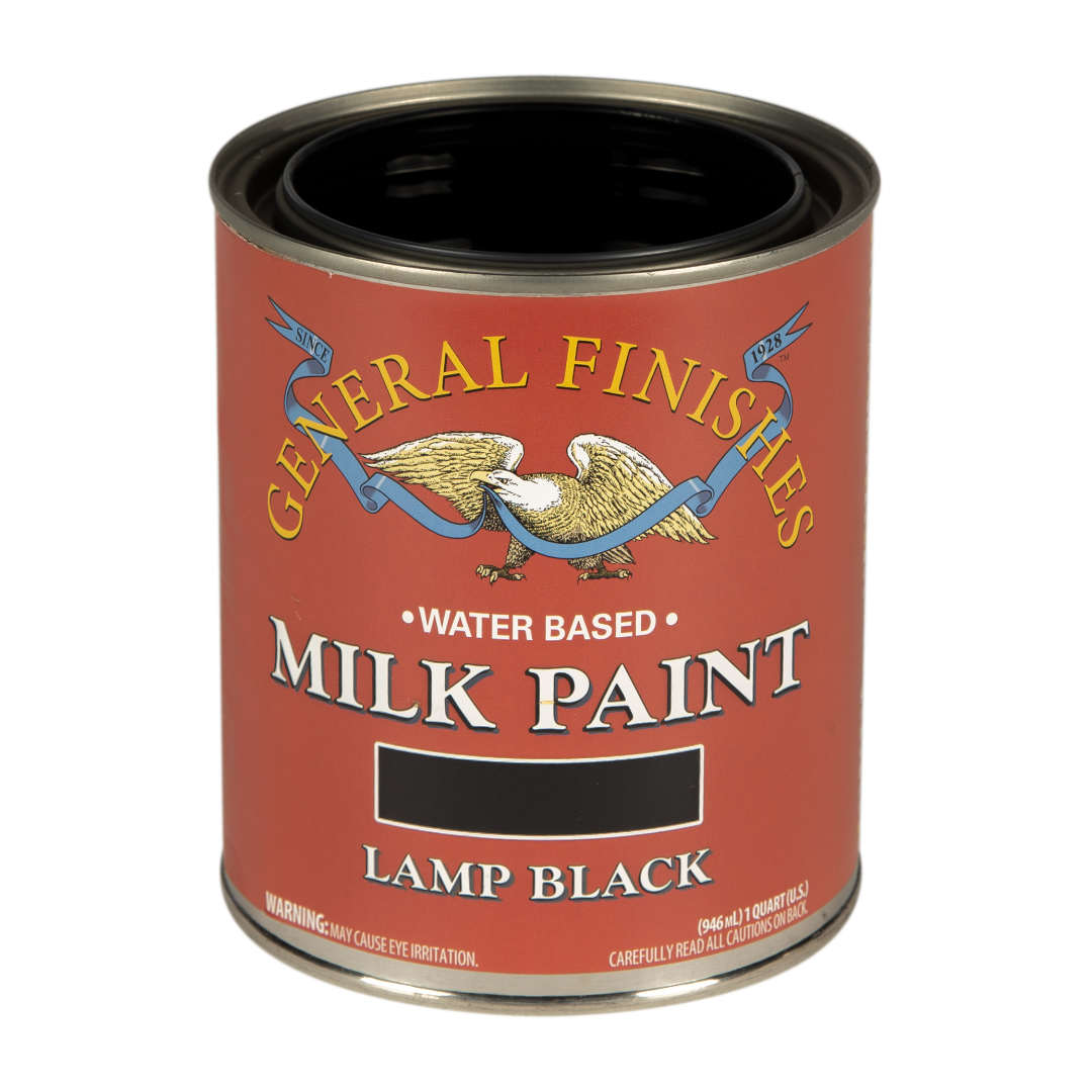General Finishes Milk Paint Lamp Black Quart