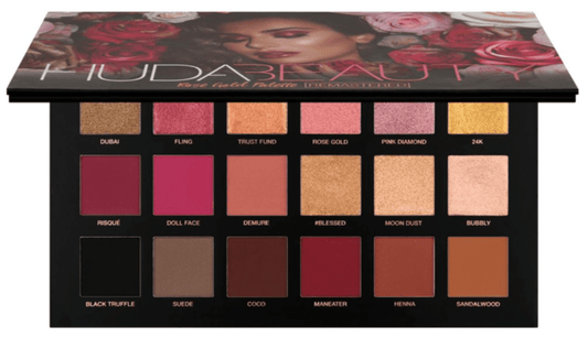 Huda Beauty Eyeshadow Palette Rose Gold Remastered
