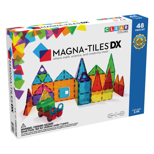 Magna-Tiles Deluxe 48-Piece Set