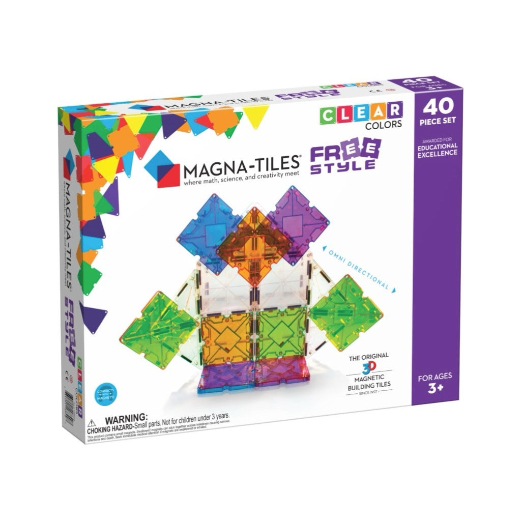 Magna-Tiles Freestyle 40-Piece Set