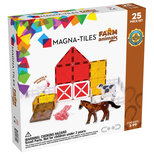 Magna-Tiles Farm Animals 25-Piece Set