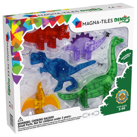 Magna-Tiles Dinos 5-Piece Set
