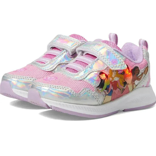 Josmo - Baby Girl Princess Sneaker, Pink/Purple