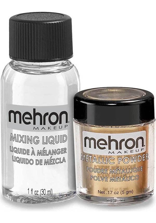 Gold Metallic Powder & Mixing Liquid | SET