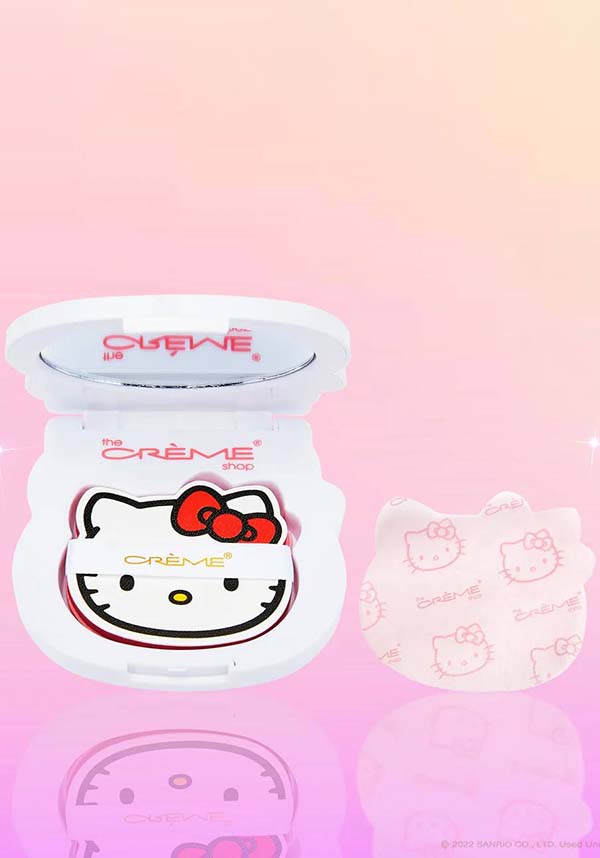 Hello Kitty Mattifying | BLOTTING PAPER + REUSABLE COMPACT MIRROR