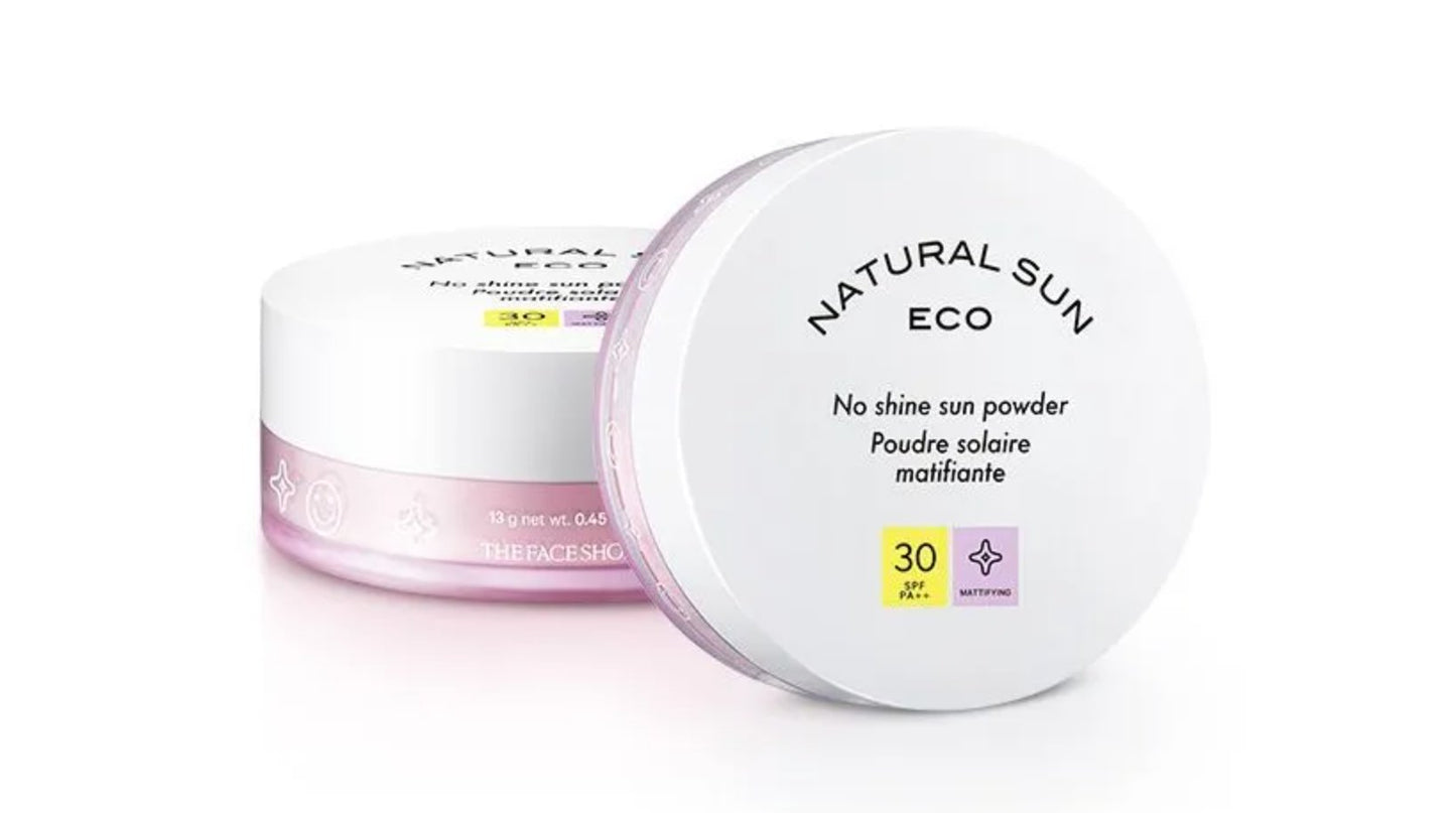 THE FACE SHOP - Natural Sun Eco No Shine Sun Powder SPF30