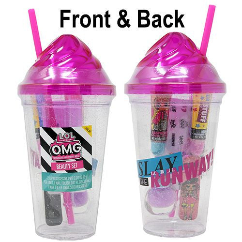 LOL Surprise! OMG Stand Out Dome Tumbler Beauty Set - Glamorous Hydration on-the-Go!